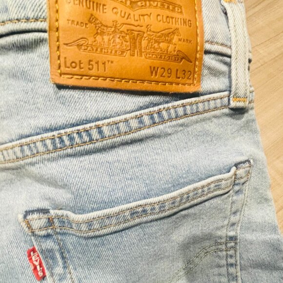 Levi’s Premium 511 Slim Jeans – W29 L32 | Light Wash - Picture 1 of 6